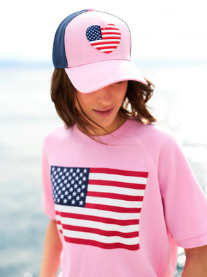 Pink Flag Top FINAL SALE