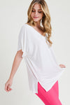 Oversized Vneck Tee