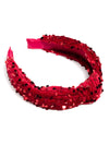 Shiraleah Knotted Sequin Headband