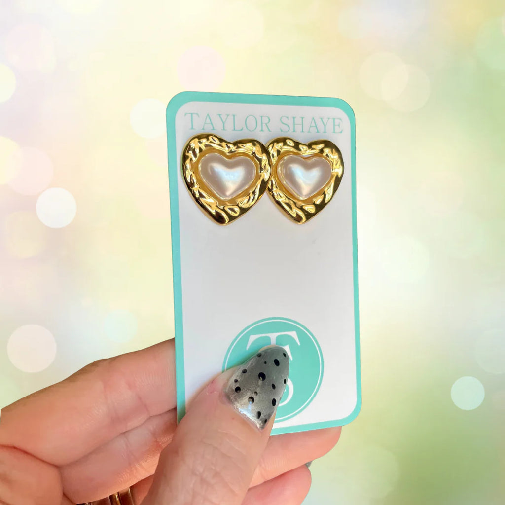 Taylor Shaye Pam Pearl Stud