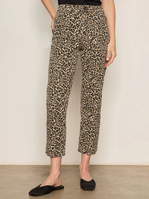 Sanctuary Cadence 90s Straight Crop Leopard