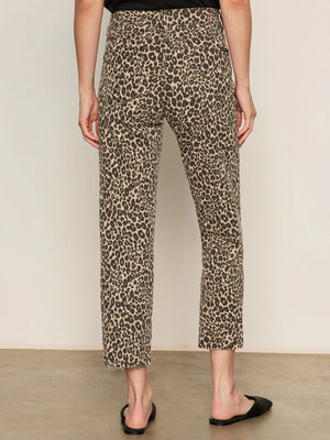 Sanctuary Cadence 90s Straight Crop Leopard