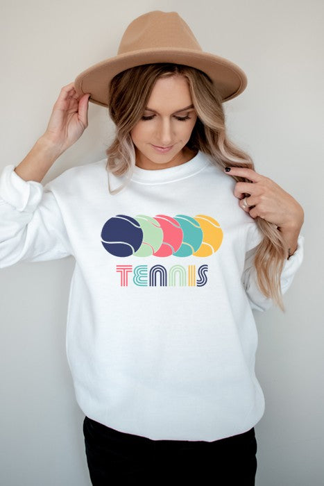 Multicolor Tennis Sweatshirt