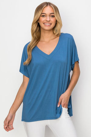 Oversized Vneck Tee