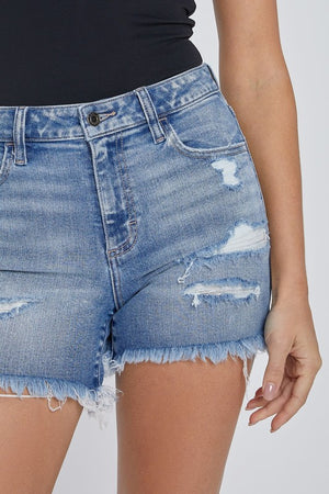 Cello boyfriend jean shorts