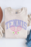 Tennis Graphic Sweatshirt