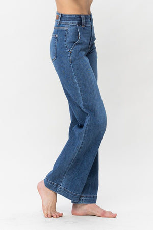 Judy Blue Wide Leg Jeans