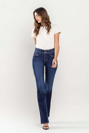 Vervet Skylar Double Button Bootcut