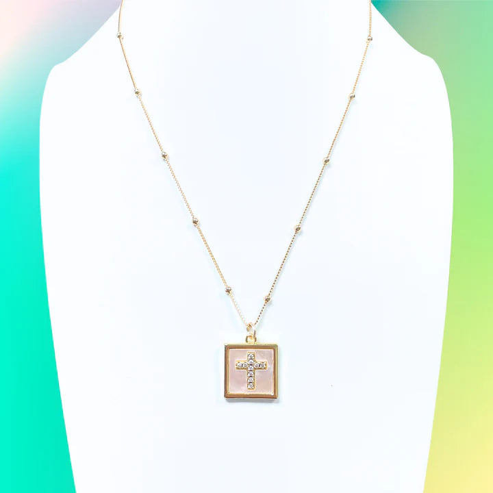 TS Channing Cross Necklace