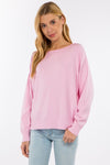 Boatneck Pullover Sweater
