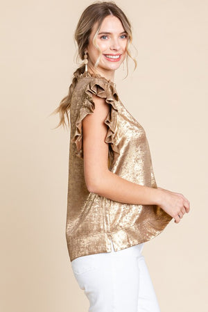 Metallic Blouse