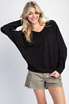 Zoey long sleeve dolman top