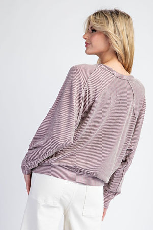 Zoey long sleeve dolman top