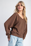 Zoey long sleeve dolman top