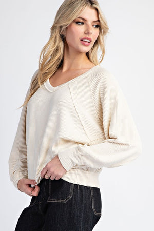 Zoey long sleeve dolman top