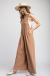 Wide leg jumpsuit