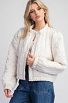 Quilted cropped Jacket