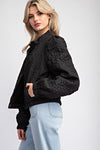 Quilted cropped Jacket