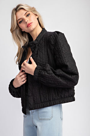 Quilted cropped Jacket