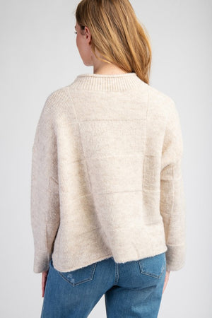 Lightweight Oatmeal sweatet top