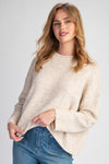 Lightweight Oatmeal sweatet top