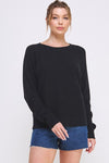 Soft Mini Waffle Texture Dolman