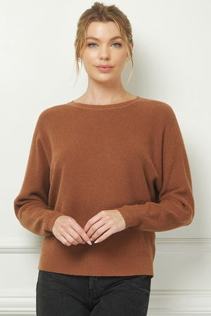 Soft Mini Waffle Texture Dolman