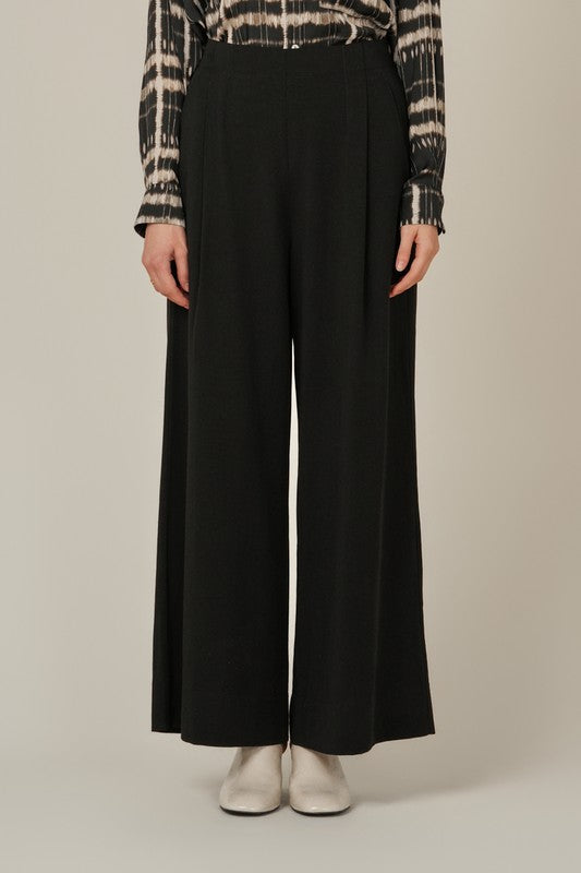 Wide leg Tencel Pants