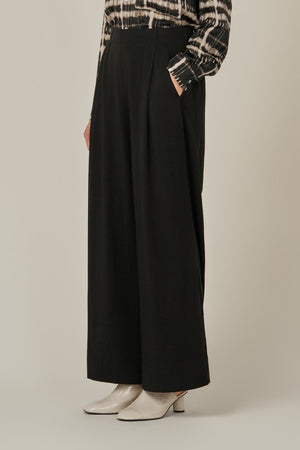 Wide leg Tencel Pants