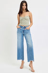 Risen High Rise Crop Wide Leg