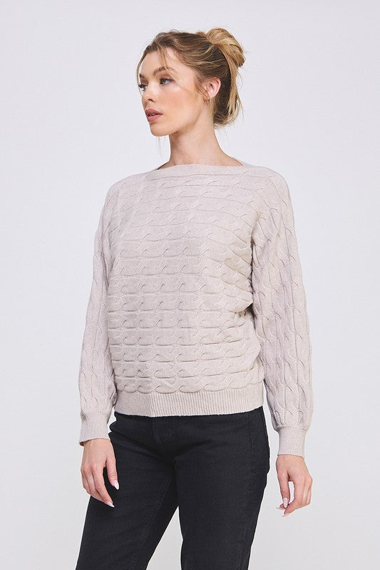 Dolman Fine Gauge Sweater