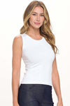 Reversible High-low Neckline Seamless Tank One Size
