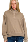 Favorite half zip pullover