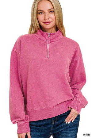 Favorite half zip pullover