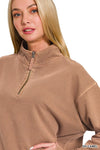 Favorite half zip pullover