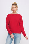 Ultrasoft Herringbone Lightweight Top
