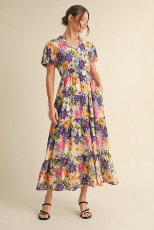 Summer Days Floral Maxi