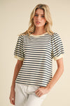 Sandy stripe top