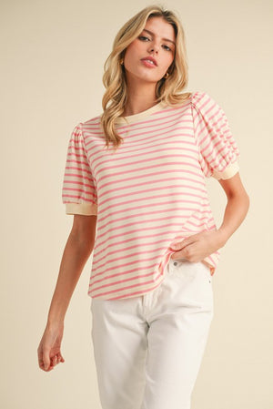 Sandy stripe top