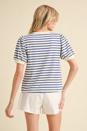 Sandy stripe top