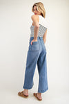 Wide Leg Denim Pants