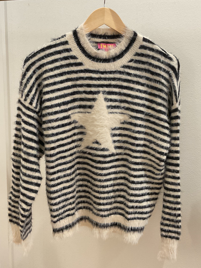 THML Stripe Star Sweater