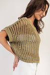 Crochet Knit Sweater