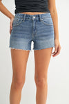 Jordan mid rise jean shorts