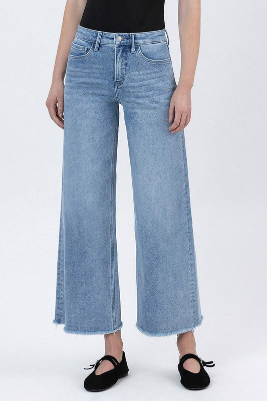 Lovervet Tummy Control Wide Leg Jeans