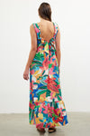 Tropical Bow Back Maxi FINAL SALE