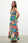 Tropical Bow Back Maxi FINAL SALE
