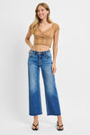 Risen Mid Rise Tummy Control Straight