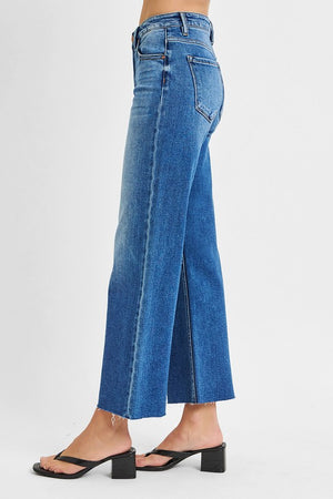 Risen Mid Rise Tummy Control Straight