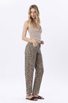 Vervet Leopard Barrel Jeans